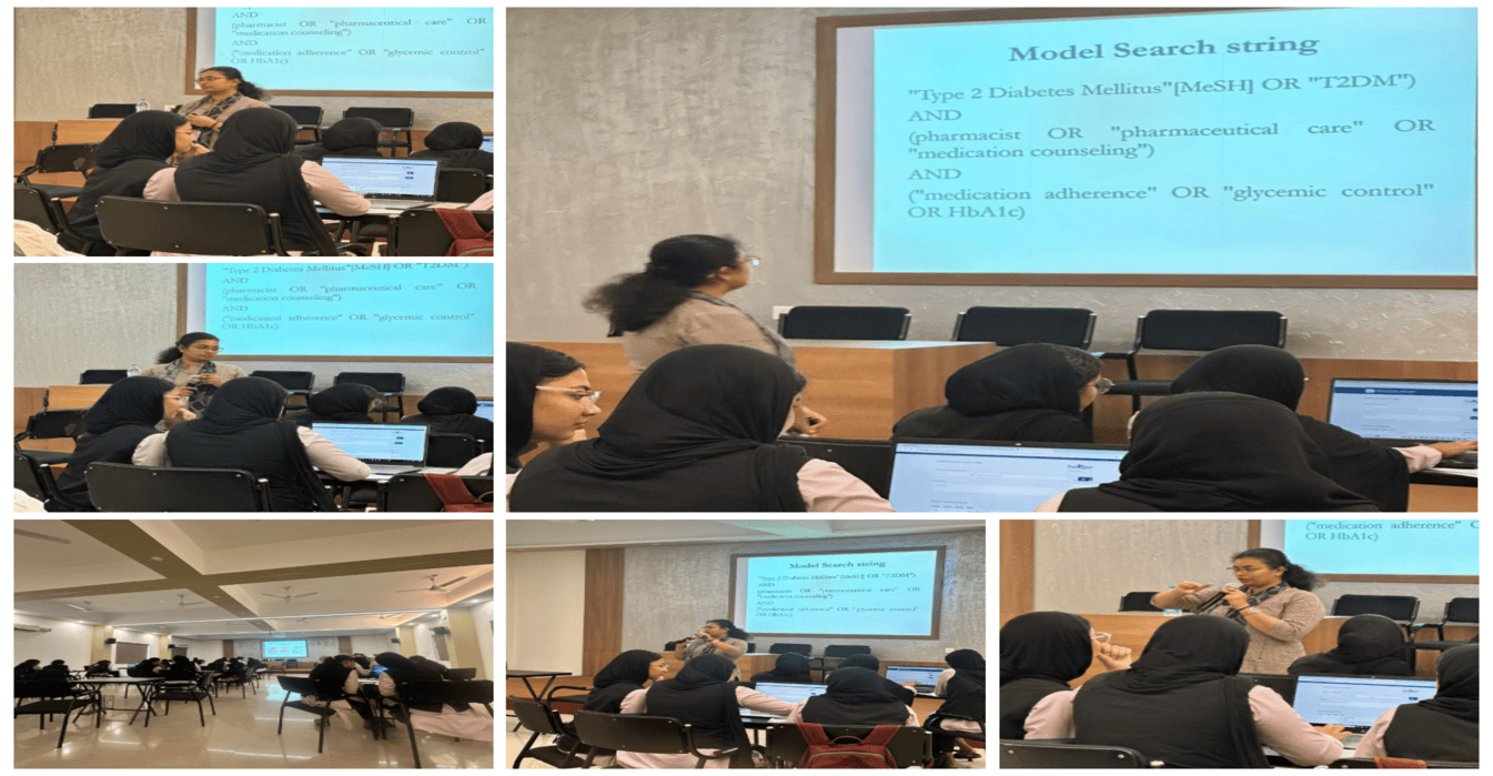WORKSHOP ON ADVANCED RESEARCH METHODOLOGICAL APPROACHES IN CLINICAL PHARMACY PRACTICE