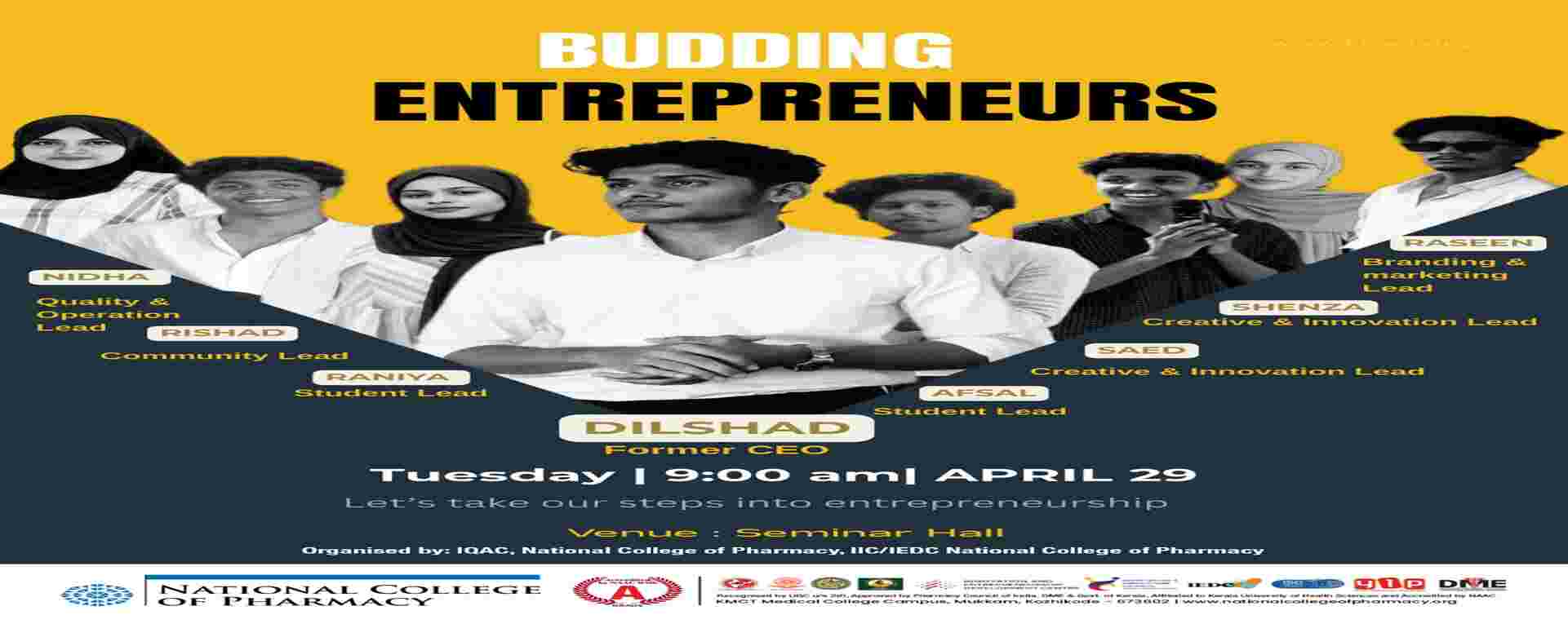 BUDDING ENTREPRENEURS