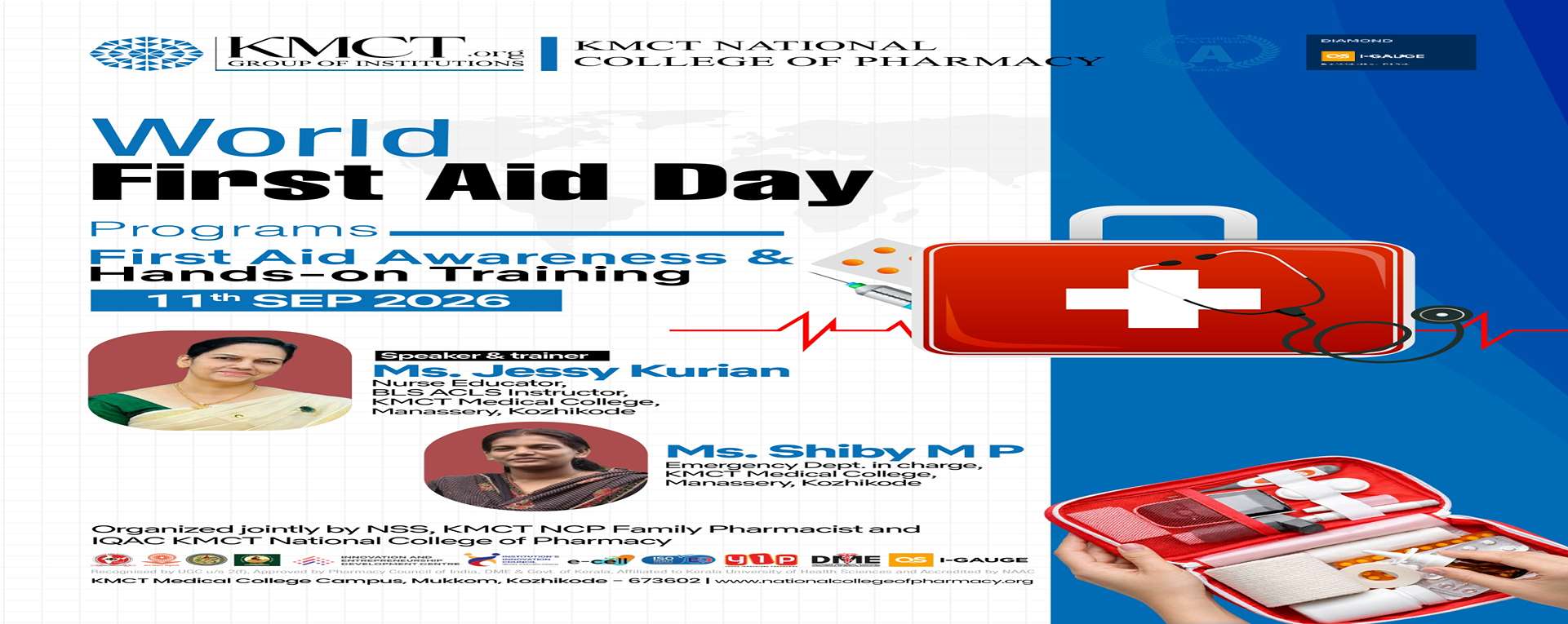 WORLD FIRST AID DAY 