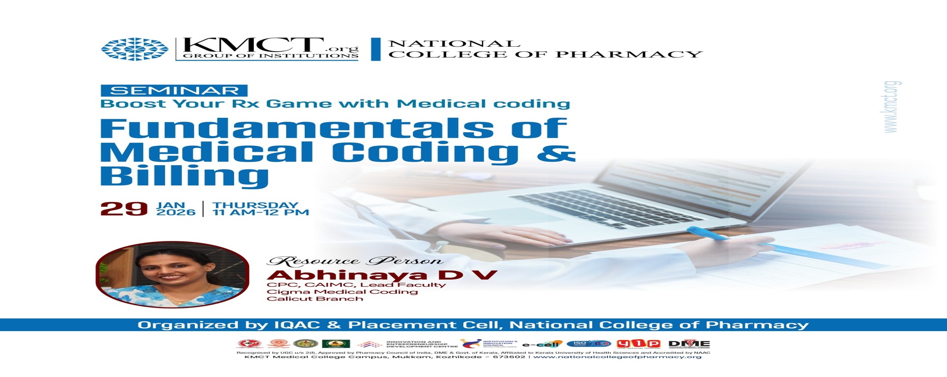 SEMINAR-FUNDAMENTALS OF MEDICAL CODING & BILLING 